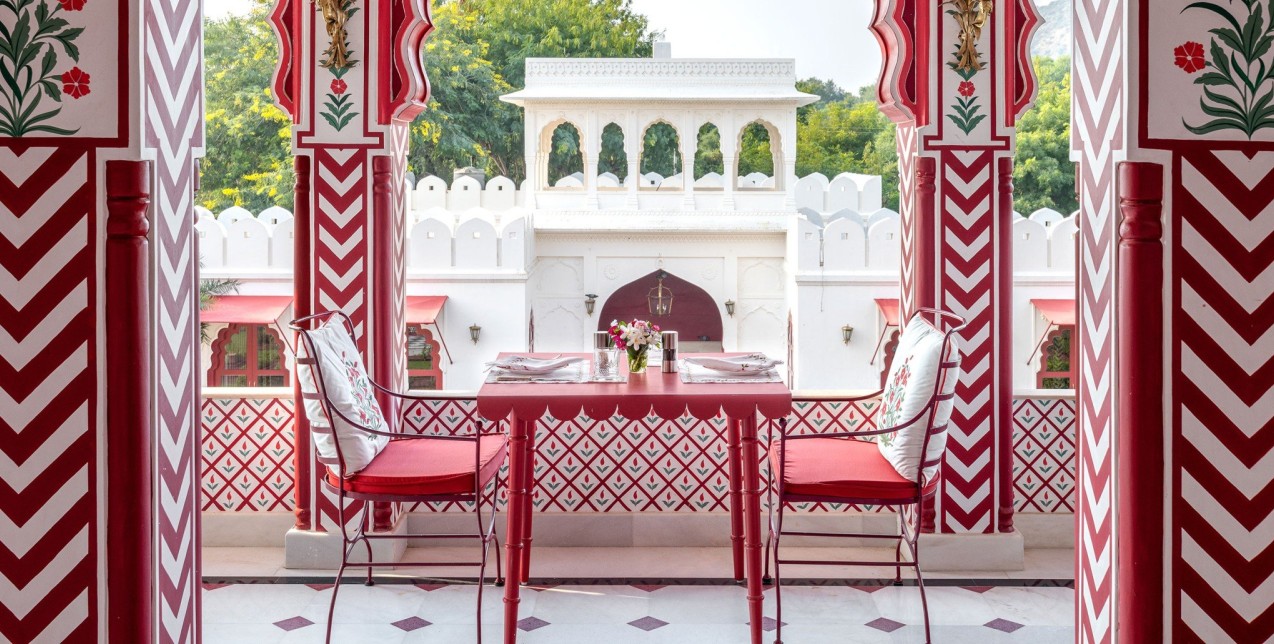 Η ανακαινισμένη Villa Palladio στη Jaipur είναι μια πρόσκληση σ' ένα παραμυθένιο πέρα από κάθε φαντασία σκηνικό