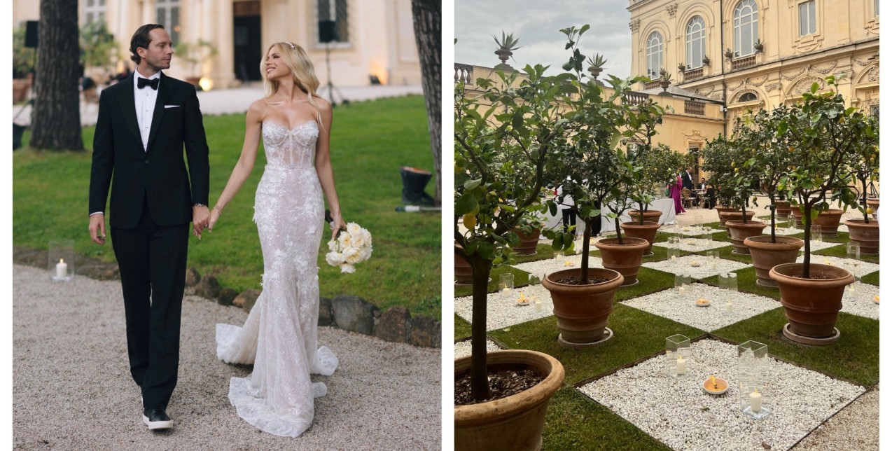 Fairytale in Rome: Ο λαμπερός γάμος της influencer Αναστάζια στην Ιταλία