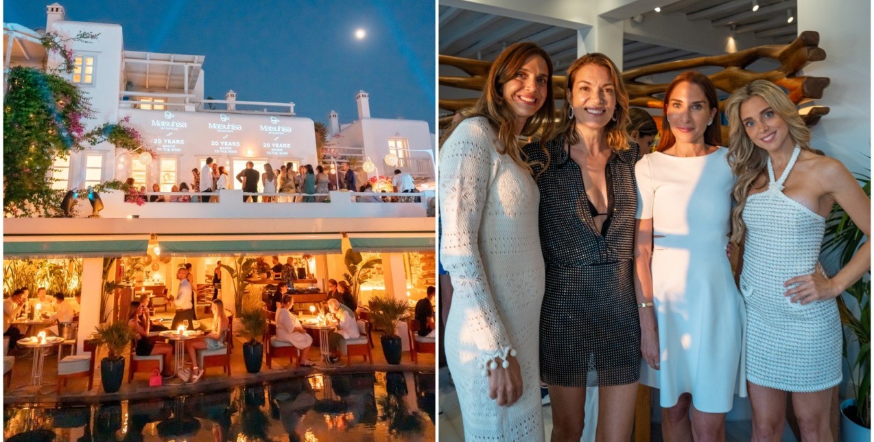 To opening party τριών κορυφαίων ελληνικών brands στο Belvedere Hotel Mykonos 