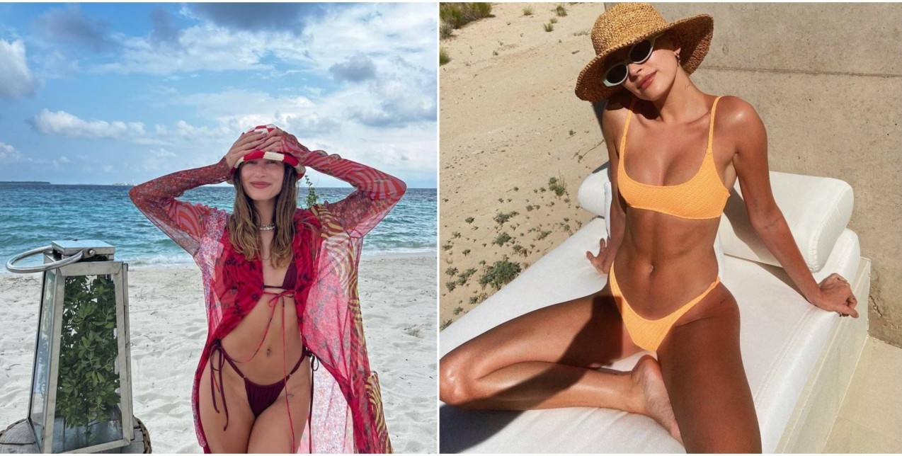 Hailey Bieber: Τα beach look της που αποτελούν καλοκαιρινό style inspo