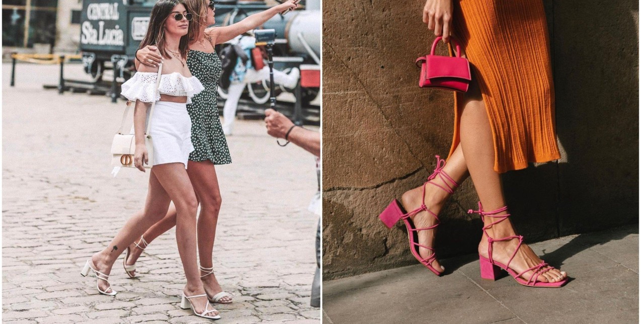 Lace-up sandals: Οι top επιλογές που θα αναβαθμίσουν κάθε look