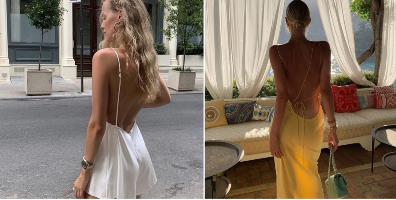 Backless dress: Οι επιλογές που θα απογειώσουν τα vacation look σας