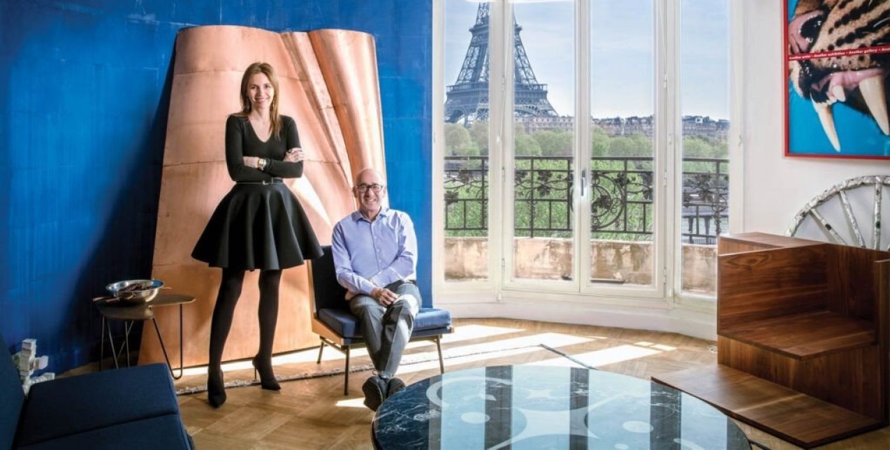 Oι ιδιοκτήτες της Galerie Kreo στο Παρίσι ζουν σε ένα καταπληκτικό art διαμέρισμα
