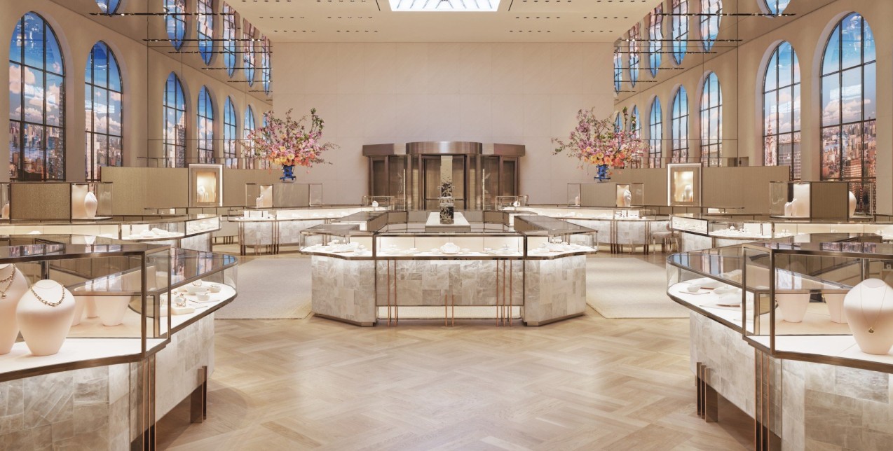 The Landmark: Περιηγηθείτε στο ανανεωμένο flagship store της Tiffany & Co. στη Νέα Υόρκη