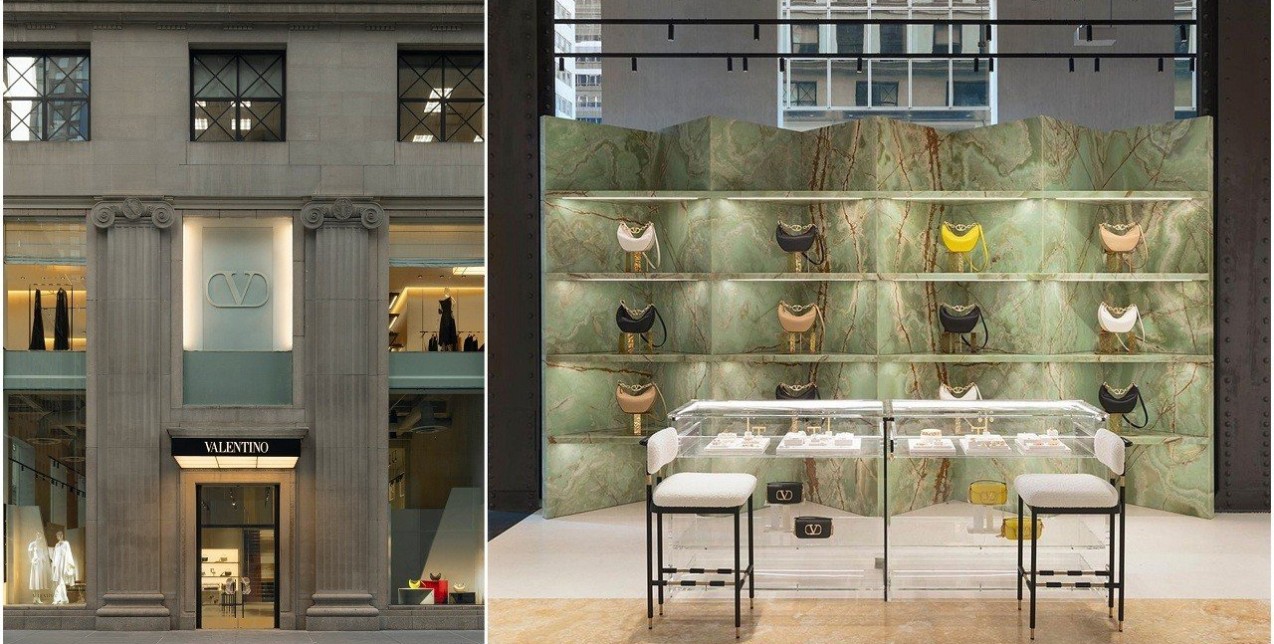 Περιηγηθείτε στην ολοκαίνουρια boutique του οίκου Valentino στη Νέα Υόρκη
