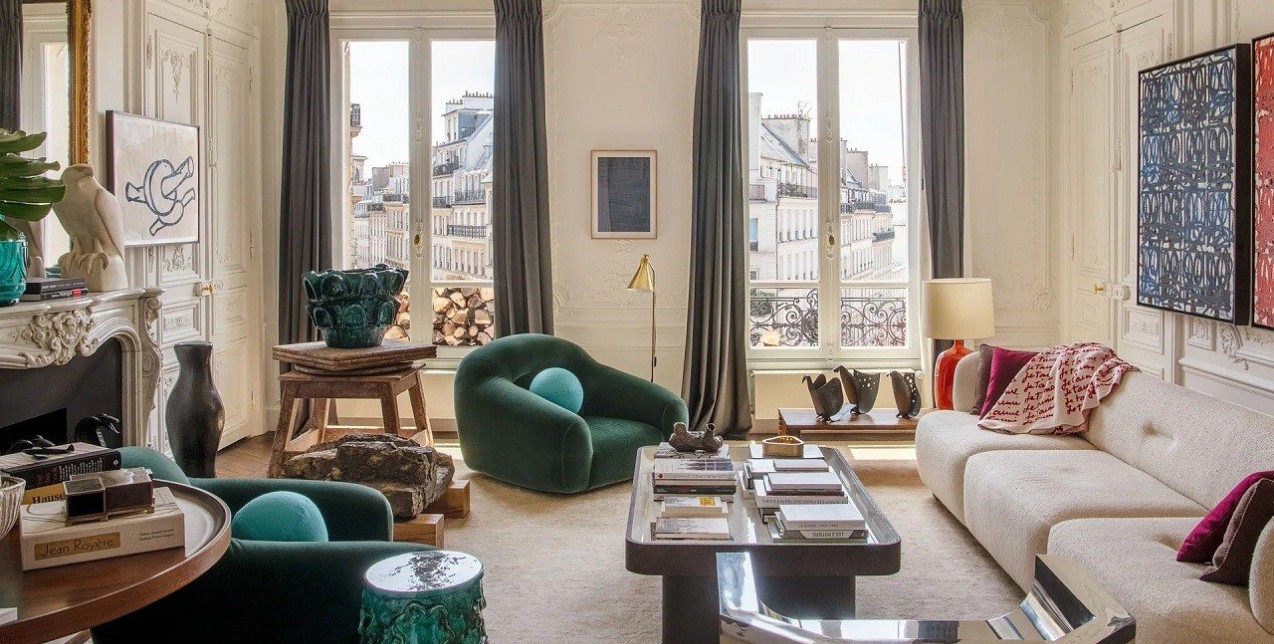 Parisian Aesthetics: Ένα παριζιάνικο διαμέρισμα που απογειώνει την έννοια της σύγχρονης κομψότητας