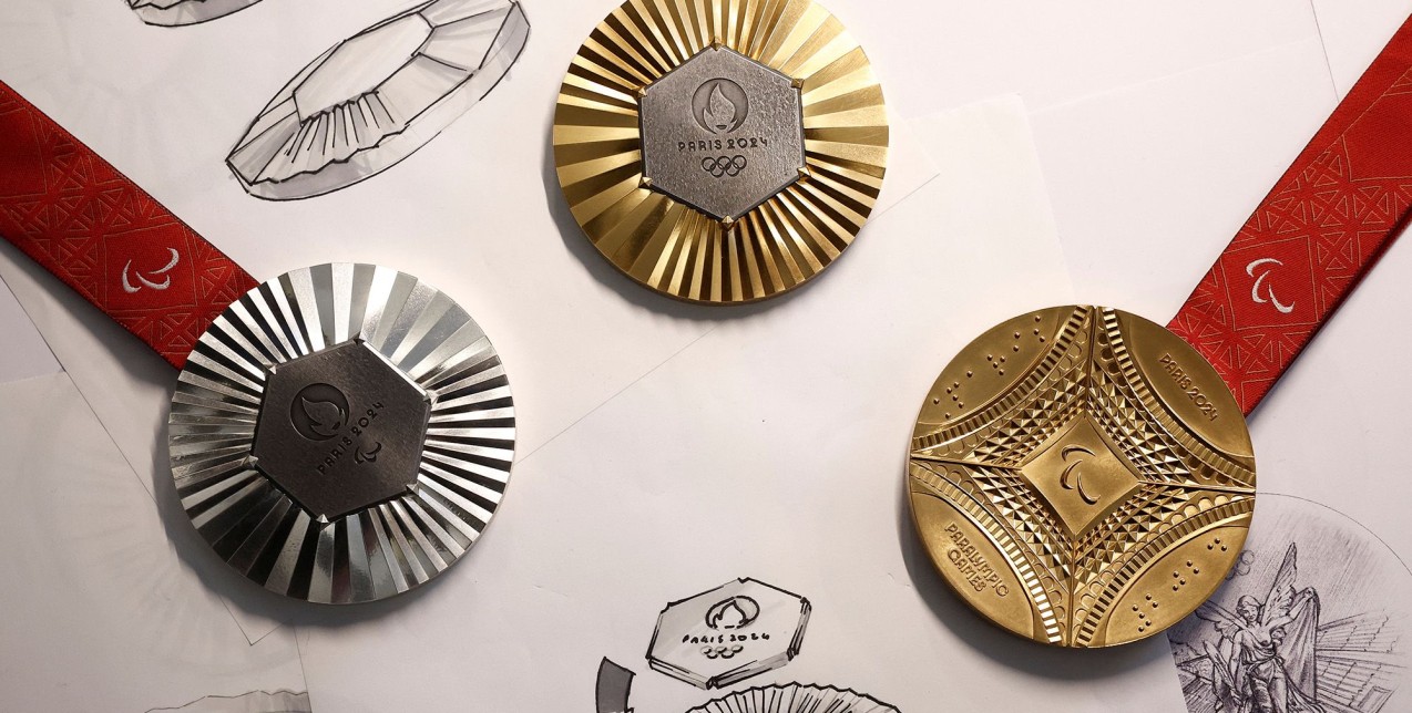 Paris 2024: Tα μετάλλια των Ολυμπιακών Αγώνων στο Παρίσι θα έχουν κομμάτια από τον Πύργο του Άιφελ 