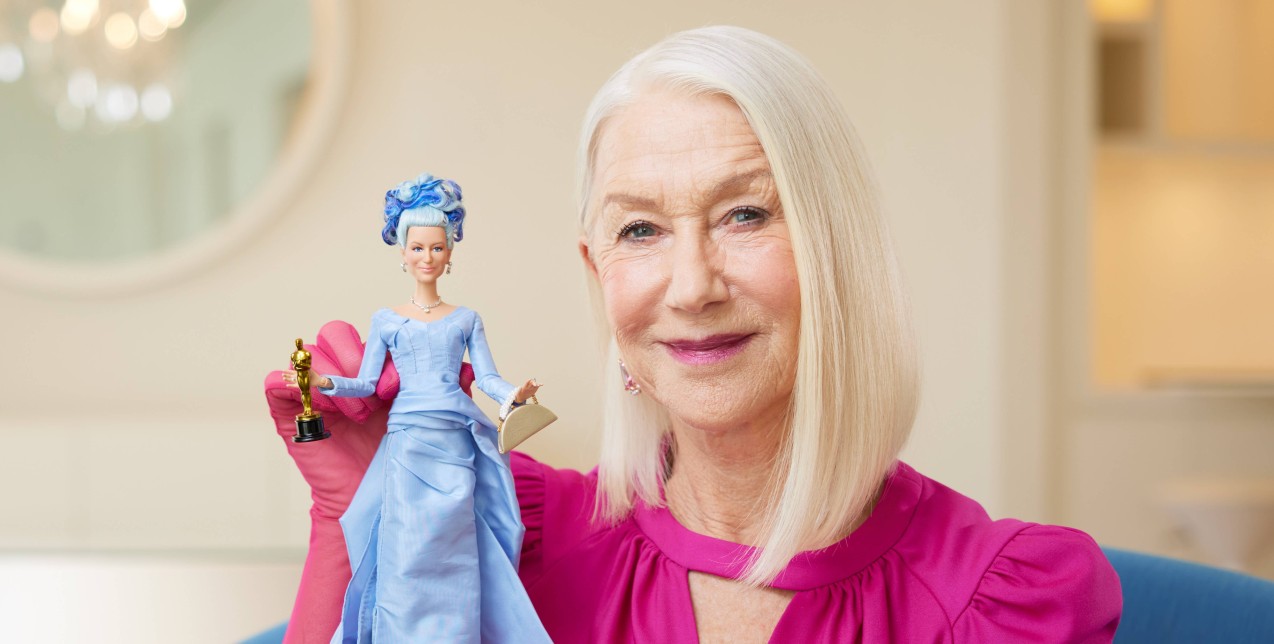 Η Dame Helen Mirren έγινε κούκλα Barbie