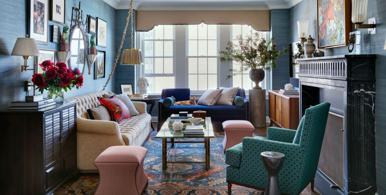 Μέσα σε ένα πολύχρωμο διαμέρισμα στο Σικάγο που μοιάζει με pied-à-terre του Λονδίνου