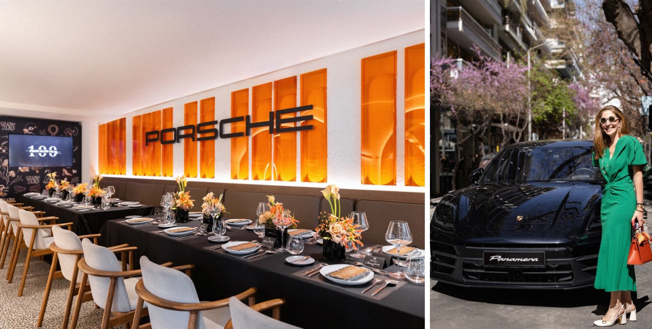 H Porsche στo πλαίσιo των εορτασμών του Glow 200 Anniversary παρουσίασε για 1η φορά στην Ελλάδα τη νέα Panamera στο πρωτοποριακό Glow Fabulous Café