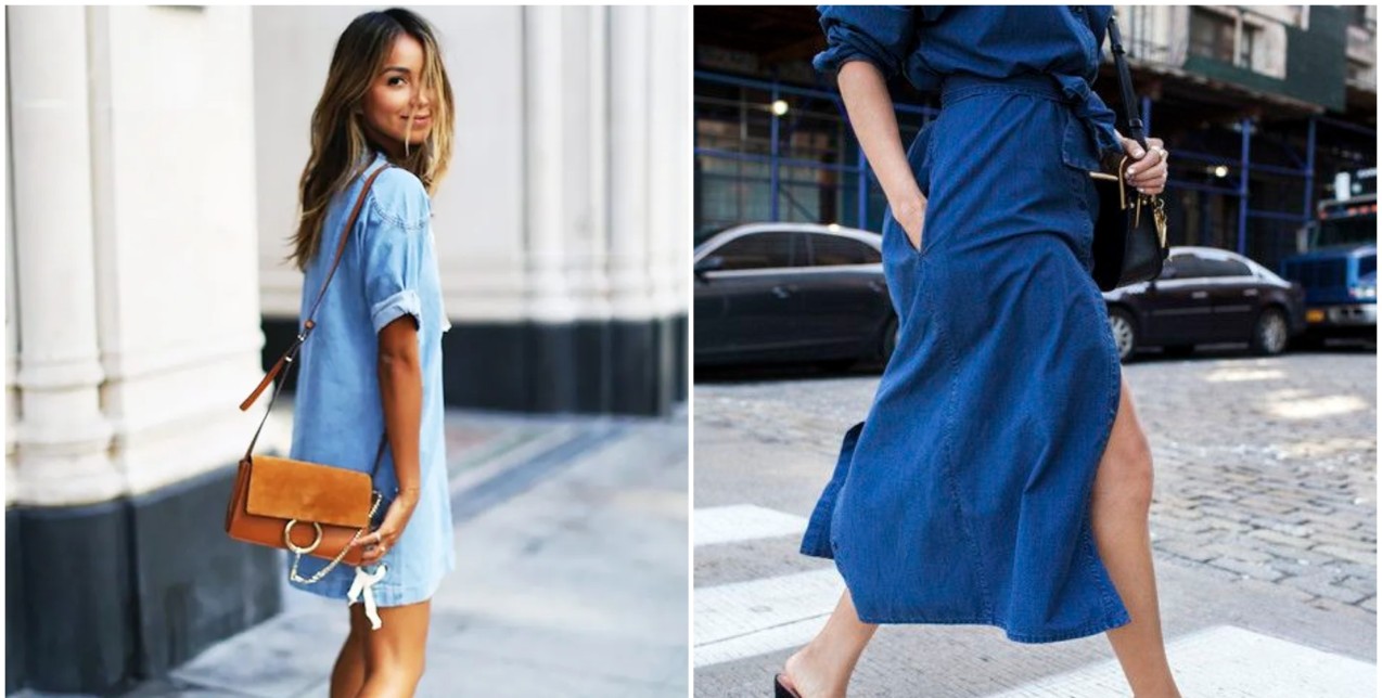 Denim Dress: Το πιο easy-to-wear και διαχρονικό φόρεμα επιστρέφει