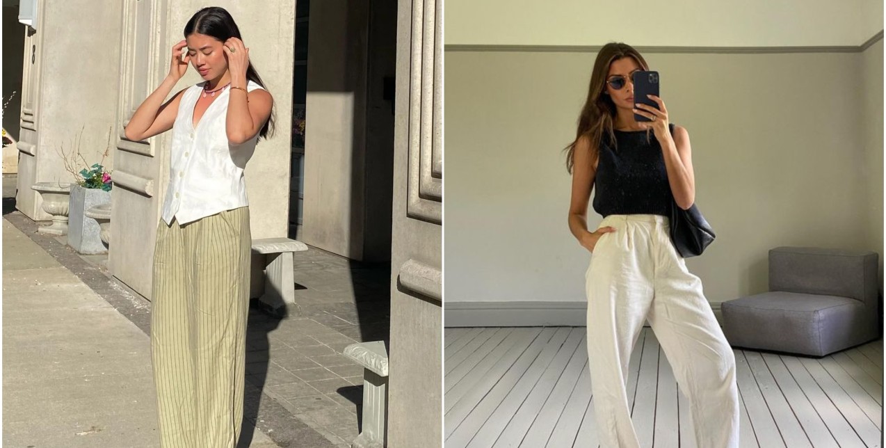 Τα summer trousers που θα αντικαταστήσουν το go-to τζιν μας το καλοκαίρι