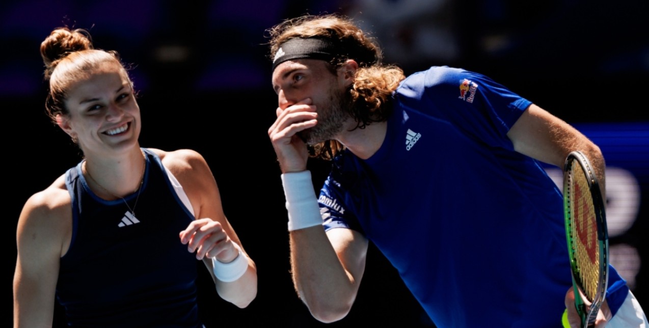 All eyes on them: Μαρία Σάκκαρη και Στέφανος Τσιτσιπάς ξεκινούν το ταξίδι τους στο Roland Garros