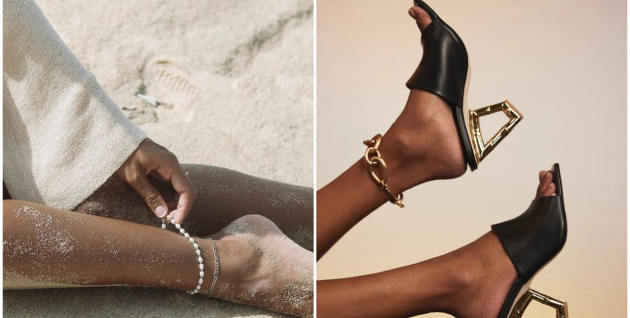 Anklets are back: Τα πιο κομψά βραχιόλια για το πόδι για να επιλέξετε φέτος το καλοκαίρι