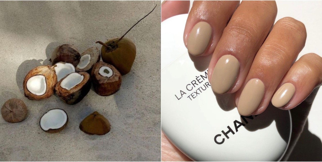 Τα Coconut Nails είναι η πιο chic τάση νυχιών που υιοθετούμε αυτόν τον Αύγουστο 