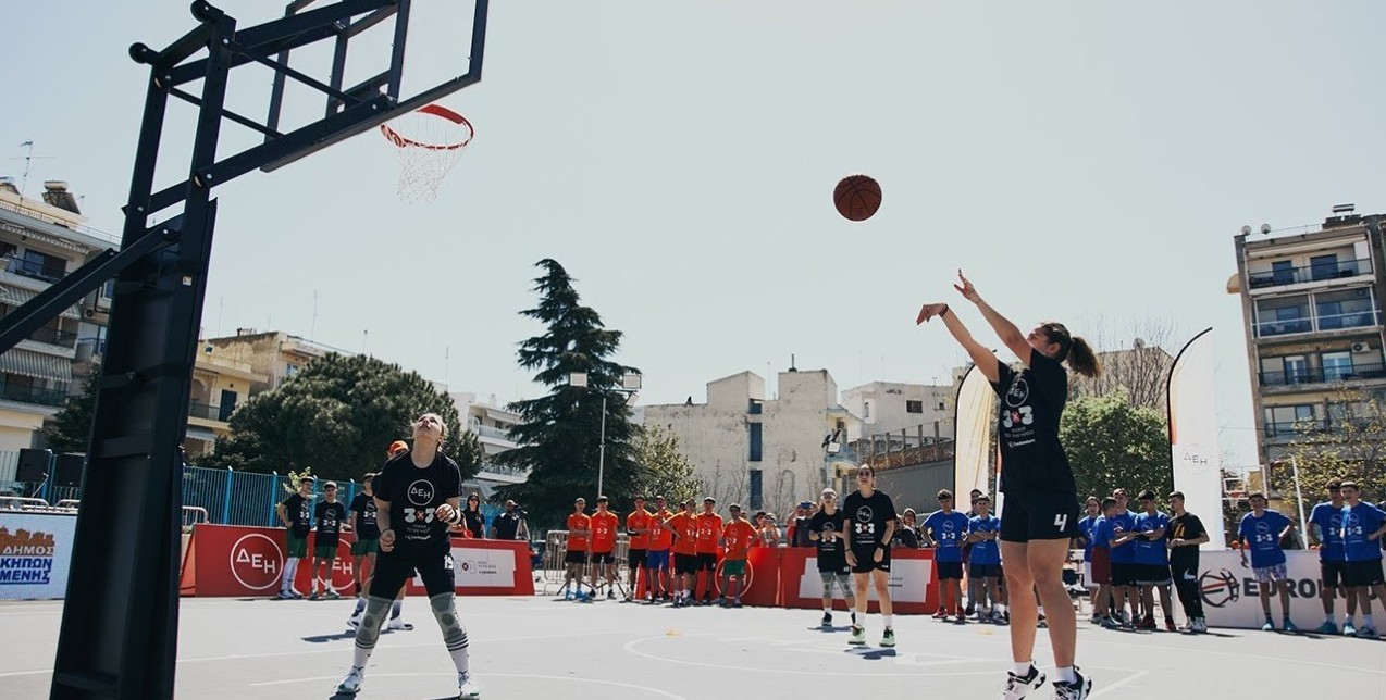 ΔΕΗ 3×3 POWER TO THE HOOD by Eurohoops: Η μεγάλη μπασκετική γιορτή επιστρέφει στη Θεσσαλονίκη για ένα διήμερο special edition event 