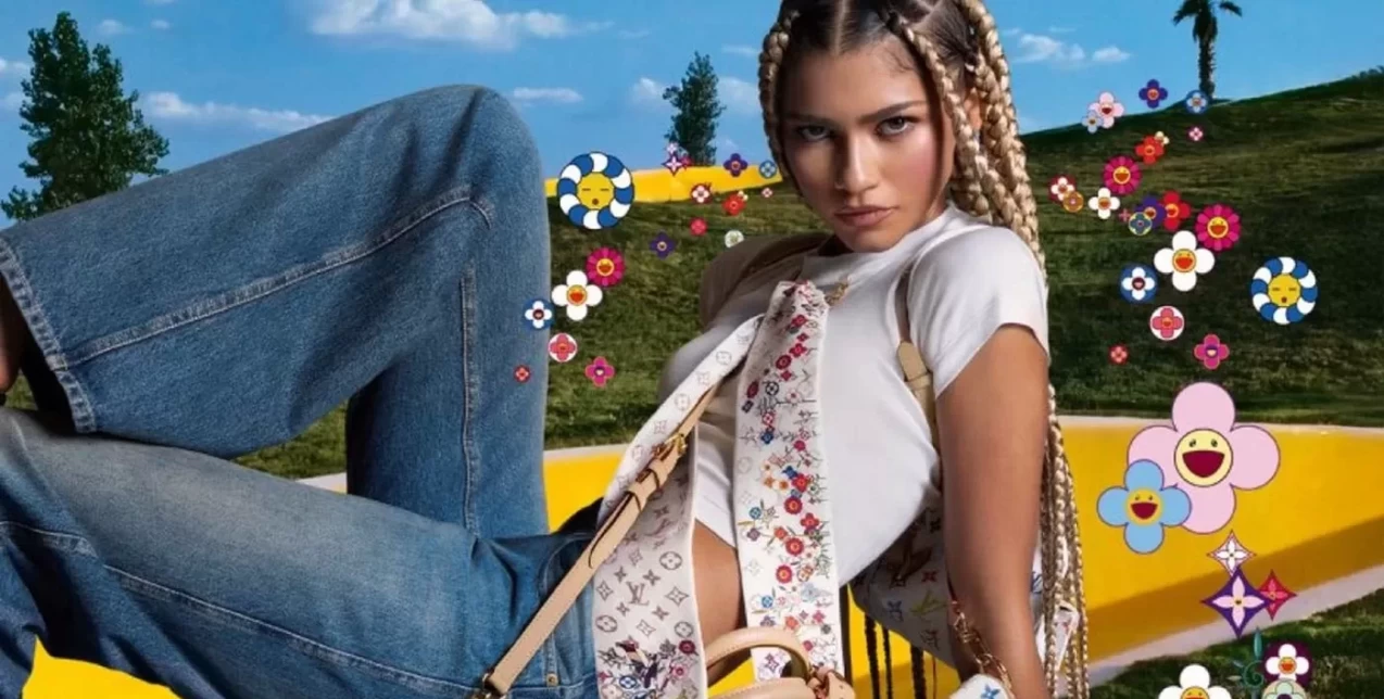 Η Zendaya είναι η πρωταγωνίστρια της νέας καμπάνιας Louis Vuitton x Murakami 