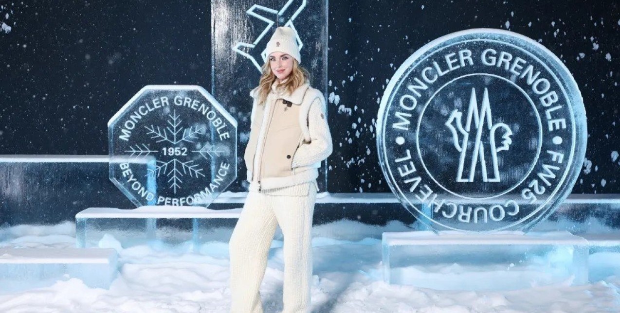 Η Moncler απογείωσε την έννοια της υψηλής αισθητικής, μέσα σ' ένα σκηνικό χιονοθύελλας στην Courchevel