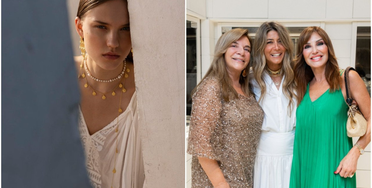 H νέα συλλογή 'Greciana' -ύμνος στο ελληνικό καλοκαίρι- της Antonia Karra παρουσιάστηκε με τον πιο λαμπερό τρόπο στην καρδιά της Θεσσαλονίκης