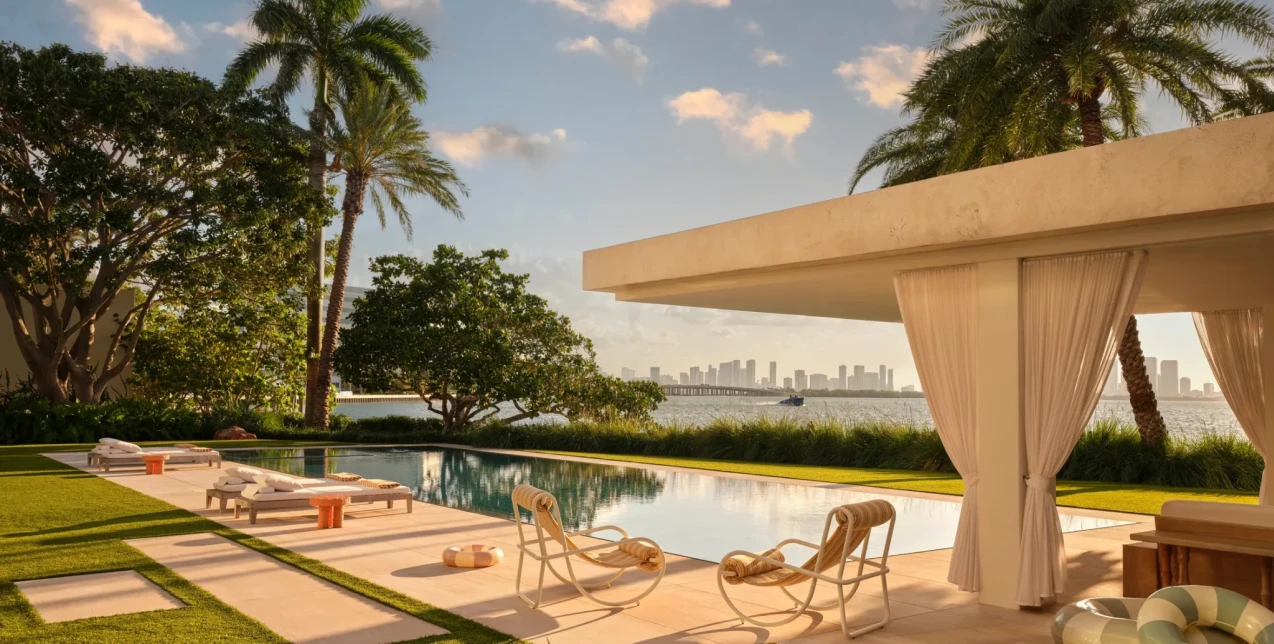 Μία σύγχρονη όαση στο Miami με μοναδική θέα και ξεχωριστή αισθητική 