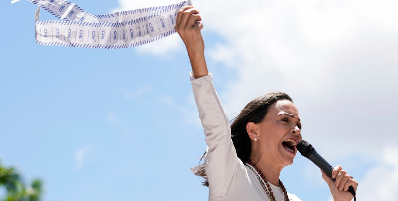 Ποια είναι η Μαρία Κορίνα Ματσάδο που τιμήθηκε με το Νόμπελ Ειρήνης; 