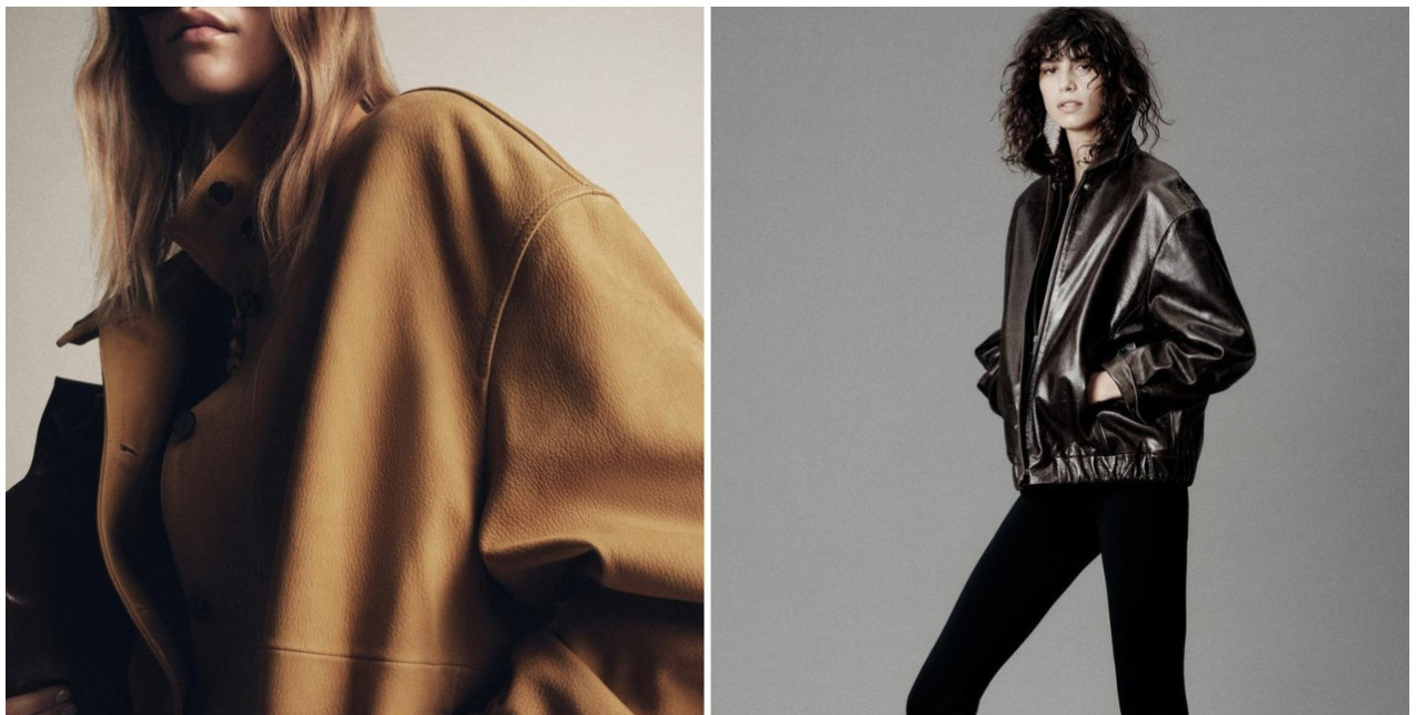 Τα δερμάτινα σχέδια από τα Zara που κάνουν τις εμφανίσεις σας πιο δυναμικές