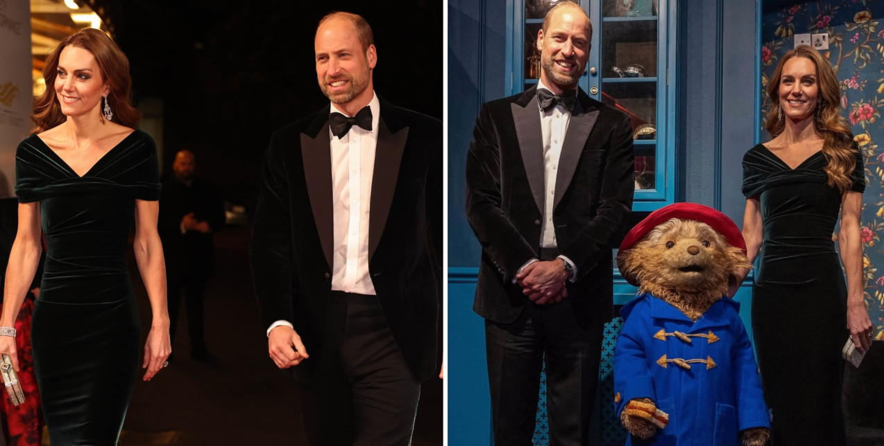 Η επιστροφή της Kate Middleton και του Πρίγκιπα William στο κόκκινο χαλί, έπειτα από δύο χρόνια απουσίας 