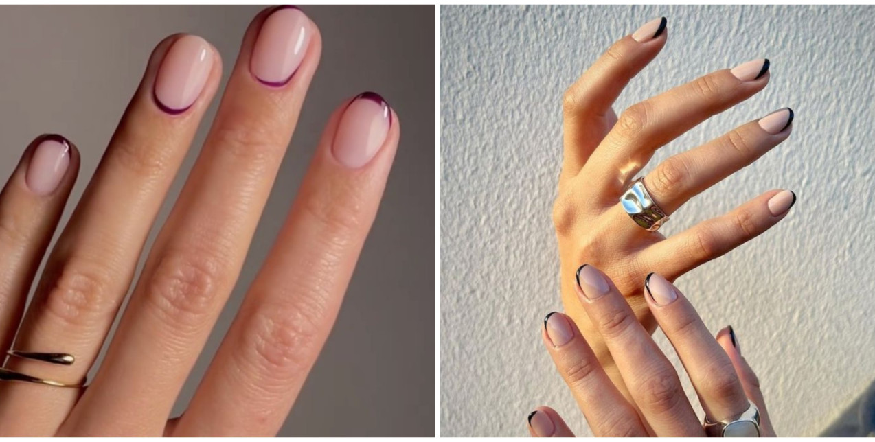 Τα C-French Nails είναι η πιο chic επιλογή μανικιούρ που θα πρωταγωνιστεί αυτήν την εποχή 