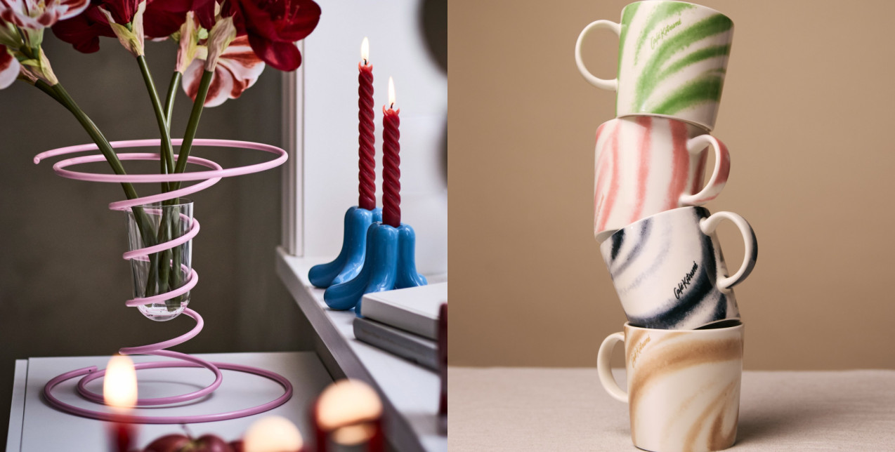 Οι πιο hot συλλογές αυτήν τη στιγμή από τον κόσμο του design που θα γεμίσουν με χρώμα το σπίτι μας