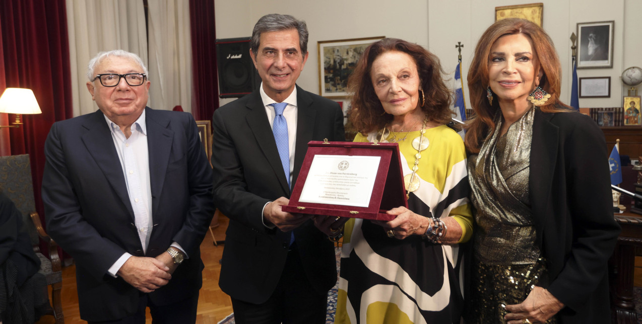 Η τιμητική βραδιά της Diane von Fürstenberg στη Θεσσαλονίκη για την προσφορά της και το private dinner που απόλαυσε