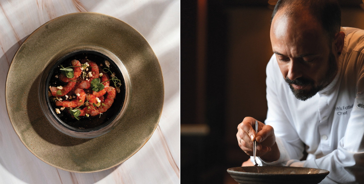 Μία συναρπαστική συζύτηση με τον chef Δημήτρη Φατίση που υπογράφει τη νέα γαστρονομική εποχή της Θεσσαλονίκης