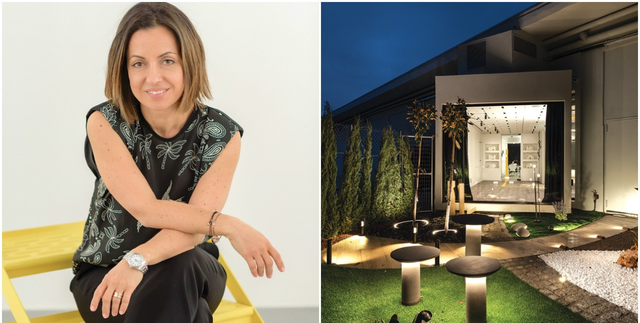Η Χριστίνα Μουδαρά, Lighting Designer Manager του HUB Lighting & Innovation by Kafkas, διαμορφώνει τη δημιουργική αφήγηση μέσω του αρχιτεκτονικού φωτισμού σε showrooms