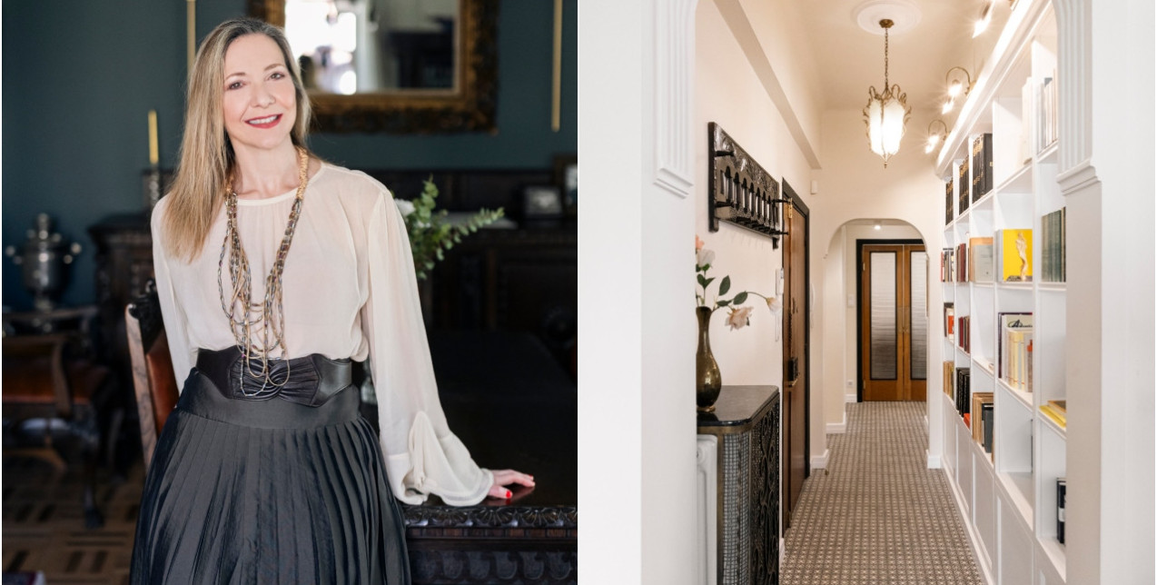 Η Νένια Γιανναράκη, ιδρύτρια του αρχιτεκτονικού ﻿γραφείου Nenia Yiannaraki Architects, μας ﻿ξεναγεί στο πρόσφατο project της ﻿στη Θεσσαλονίκη