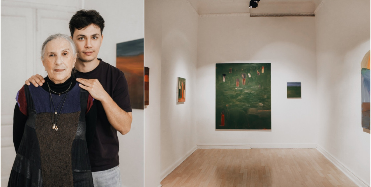 Λόλα Νικολάου x Θανάσης Δάπης: Μια διαφορετική συζήτηση γιαγιάς - εγγονού, βασισμένη στην κοινή αγάπη τους για την Τέχνη