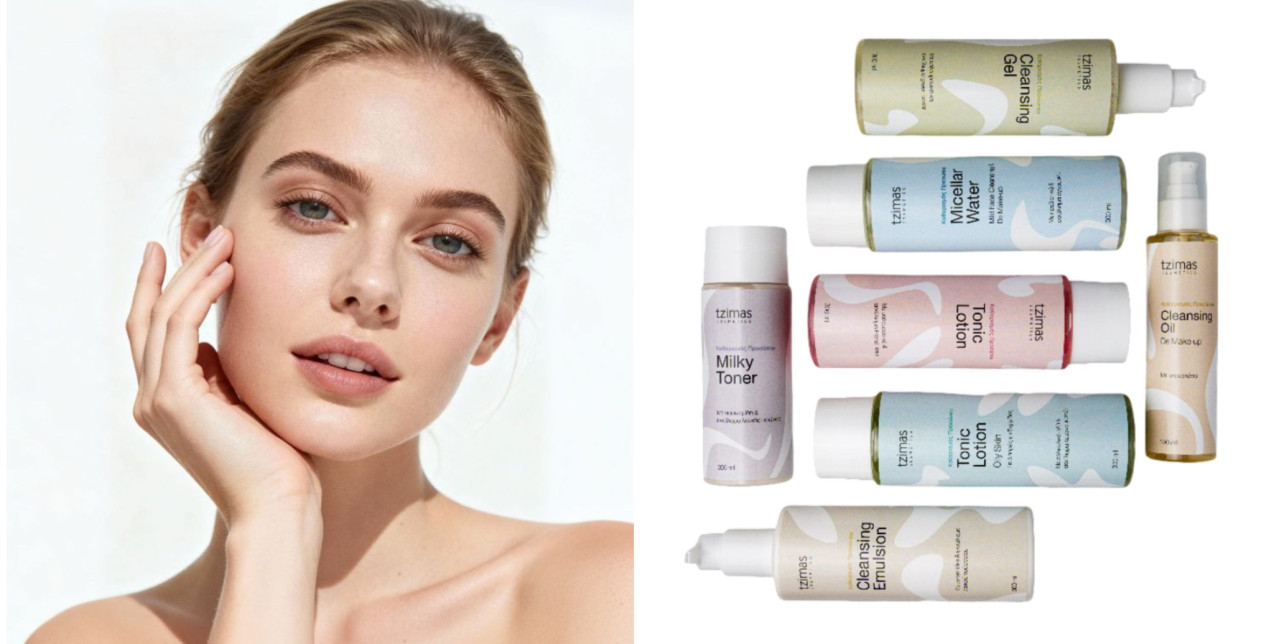 Η Tzimas Cosmetics μας βάζει σε “skin reset mode” μέσα από τη νέα σειρά καθαρισμού της