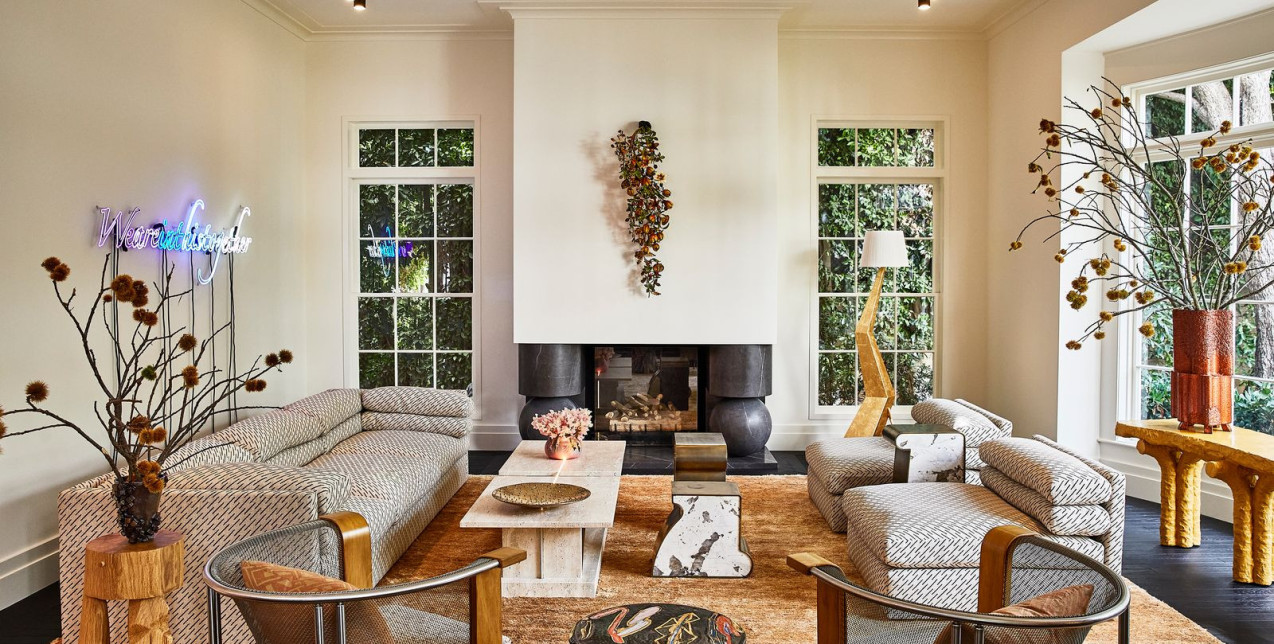 Artistic Scenery: Ένα υπέροχο σπίτι στο Λος Άντζελες με την υπογραφή της Kelly Wearstler