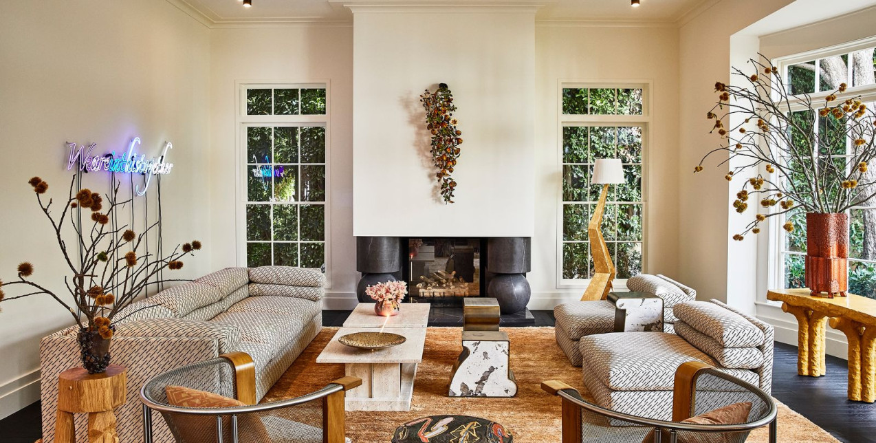 Artistic Scenery: Ένα υπέροχο σπίτι στο Λος Άντζελες με την υπογραφή της Kelly Wearstler