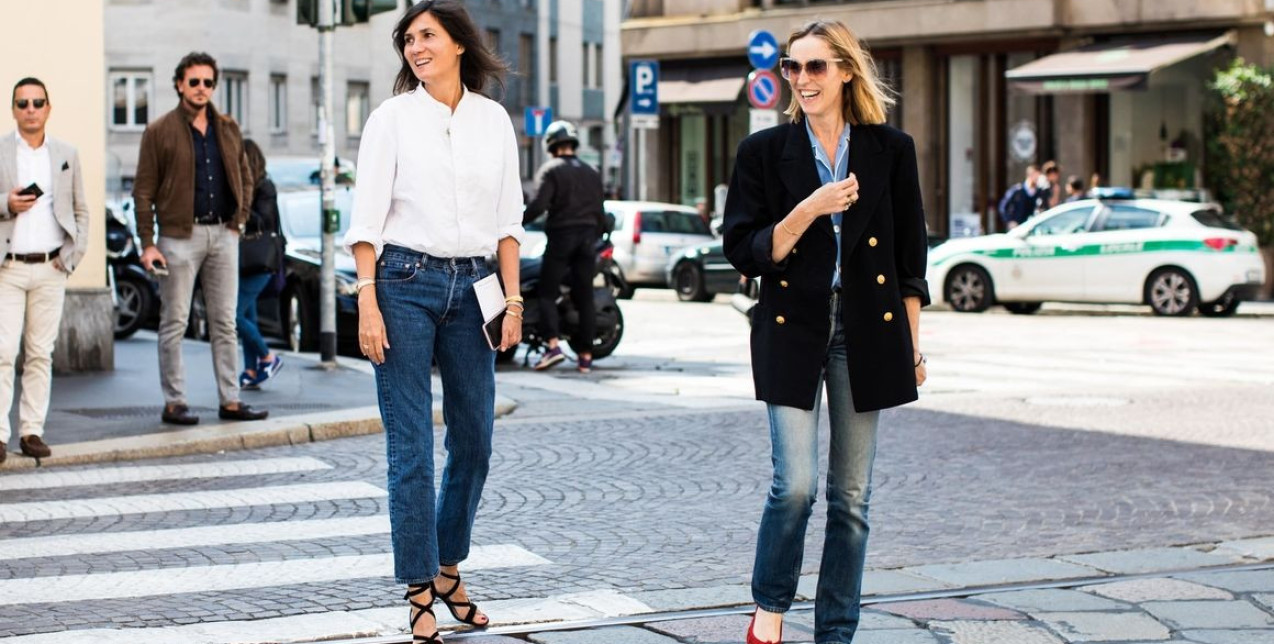 Τα outfit jeans που επιλέγουν οι Γαλλίδες την άνοιξη στο repeat