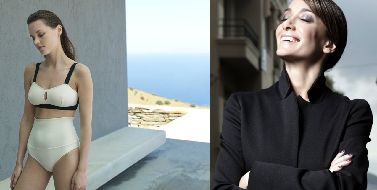 Η Ελληνίδα σχεδιάστρια Σόφη Δελούδη αποθεώνει το γυναικείο μαγιό 