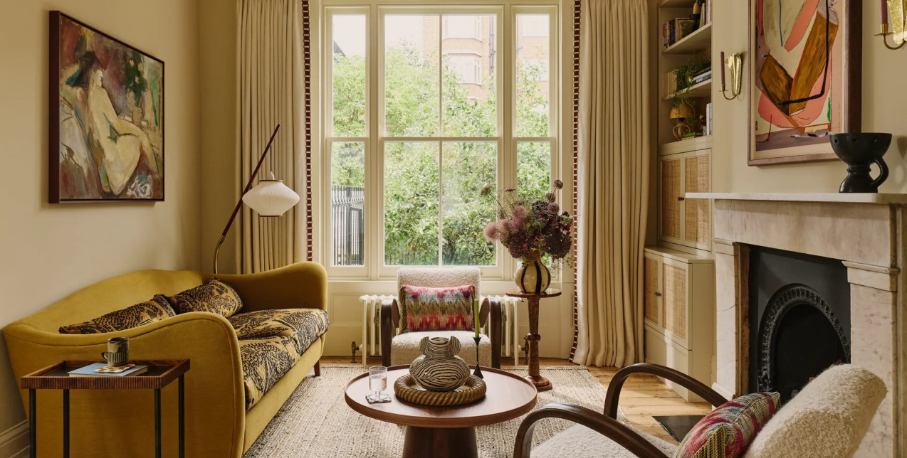 Στο Hackney του Λονδίνου ένα βικτοριανό σπίτι μετατρέπεται με χρώμα και στιλ σε μια οικογενειακή κατοικία