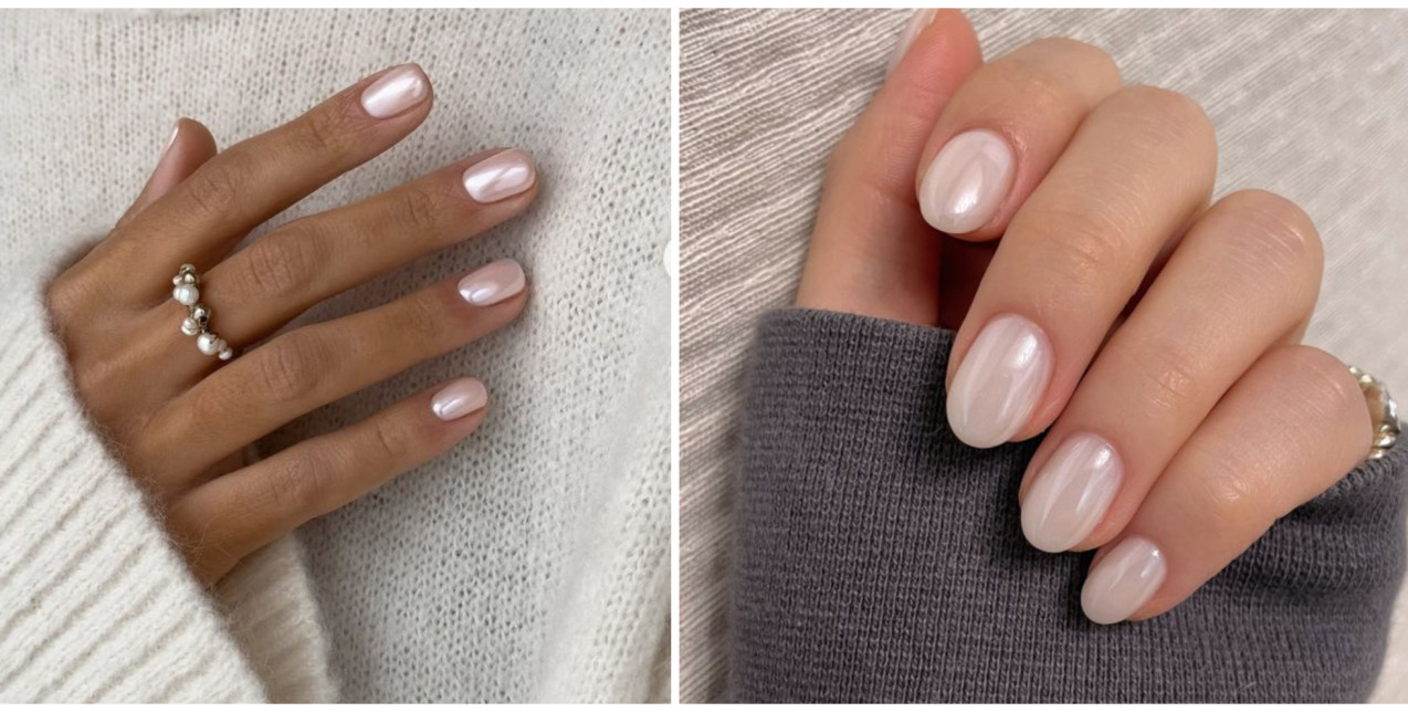 Pearl Nails: Το πιο αιθέριο μανικιούρ που μπορείτε να υιοθετήσετε αυτή την εποχή