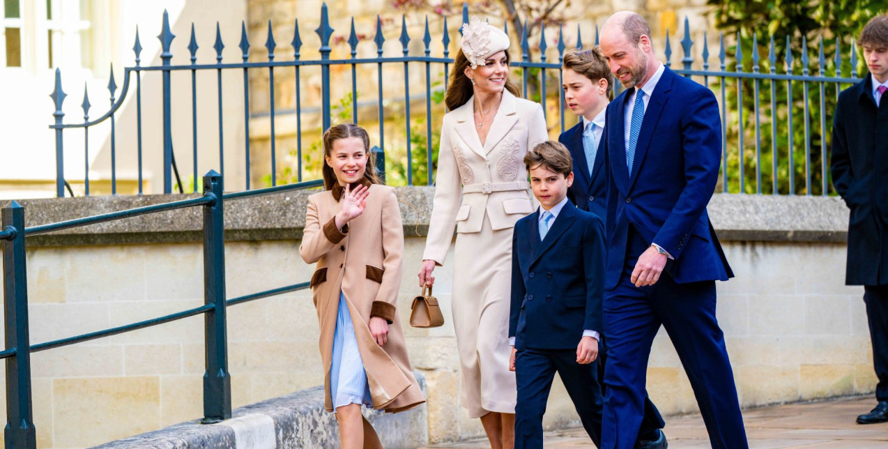 Kate Middleton - Πρίγκιπας William: Η επιστροφή τους στην πασχαλινή λειτουργία μετά από δύο χρόνια στο παρεκκλήσι του Αγίου Γεωργίου