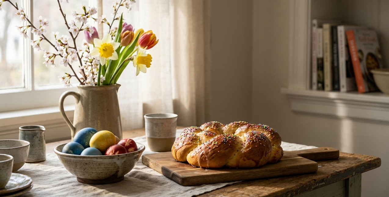 Πάσχα στην Ελλάδα: Τα παραδοσιακά γλυκά, οι συμβολισμοί και οι γεύσεις της Ανάστασης