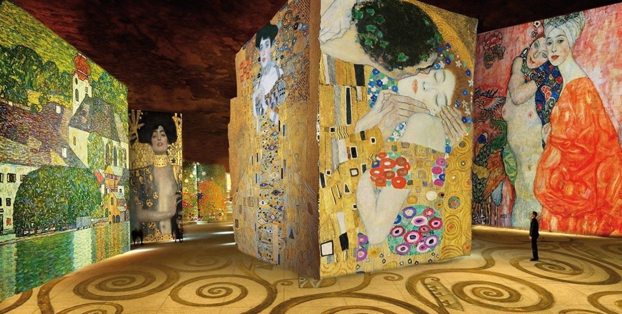 Μια έκθεση σας επιτρέπει να βυθιστείτε στον κόσμο του Gustav Klimt