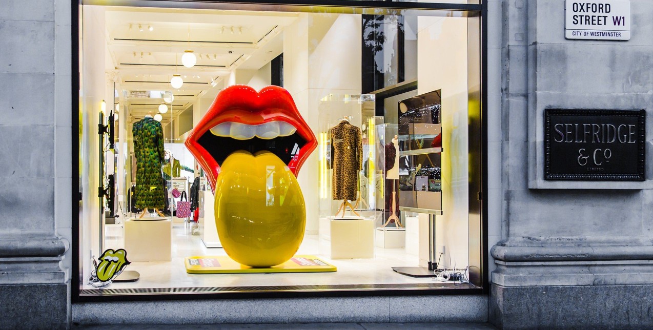 Ενθουσίασε το Rolling Stones Pop Up Store στο Λονδίνο