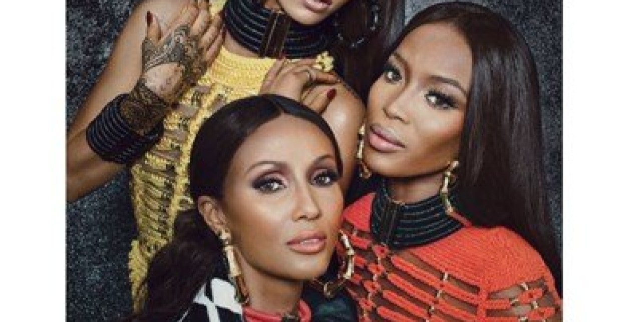 Rihanna & Naomi & Iman