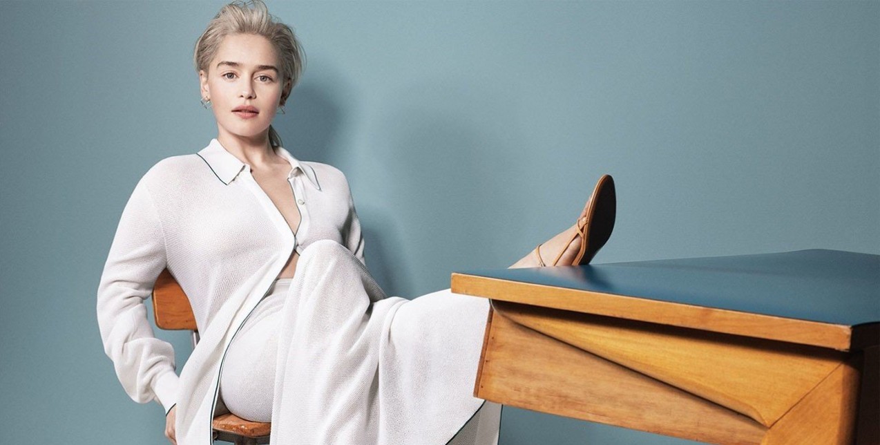 Η ηθοποιός Emilia Clarke σε μία συνέντευξη περί ομορφιάς και μακιγιάζ 