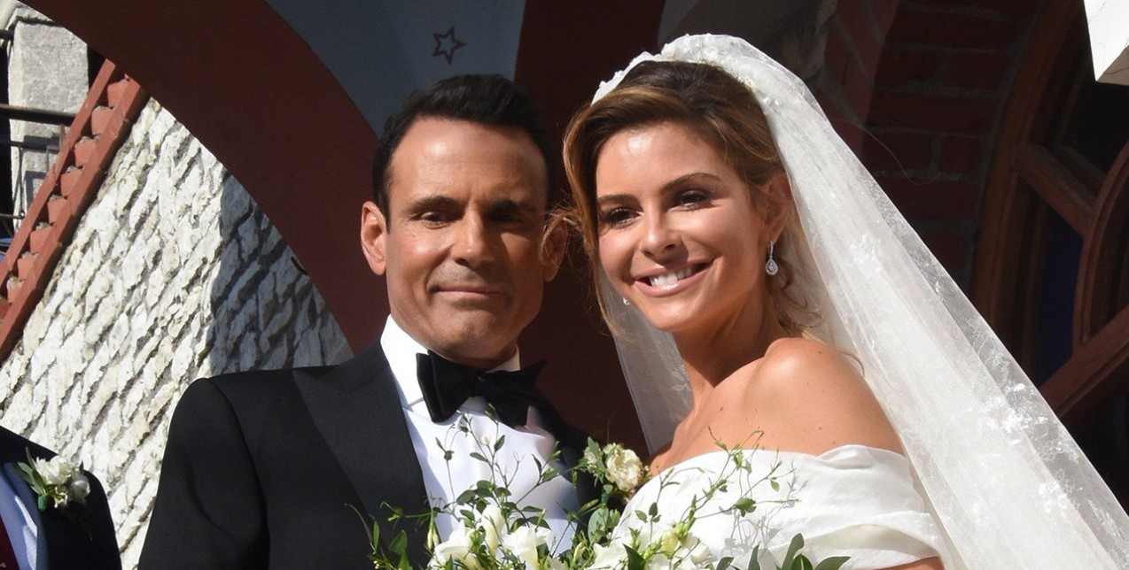 Ο γάμος αλά ελληνικά της Maria Menounos στο χωριό του πατέρα της
