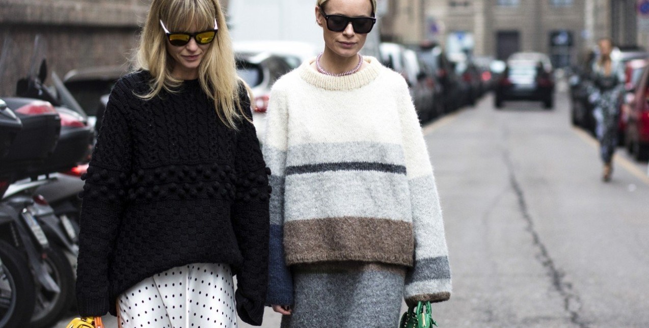 Look of the week: Πώς να φορέσετε το πουλόβερ τον χειμώνα