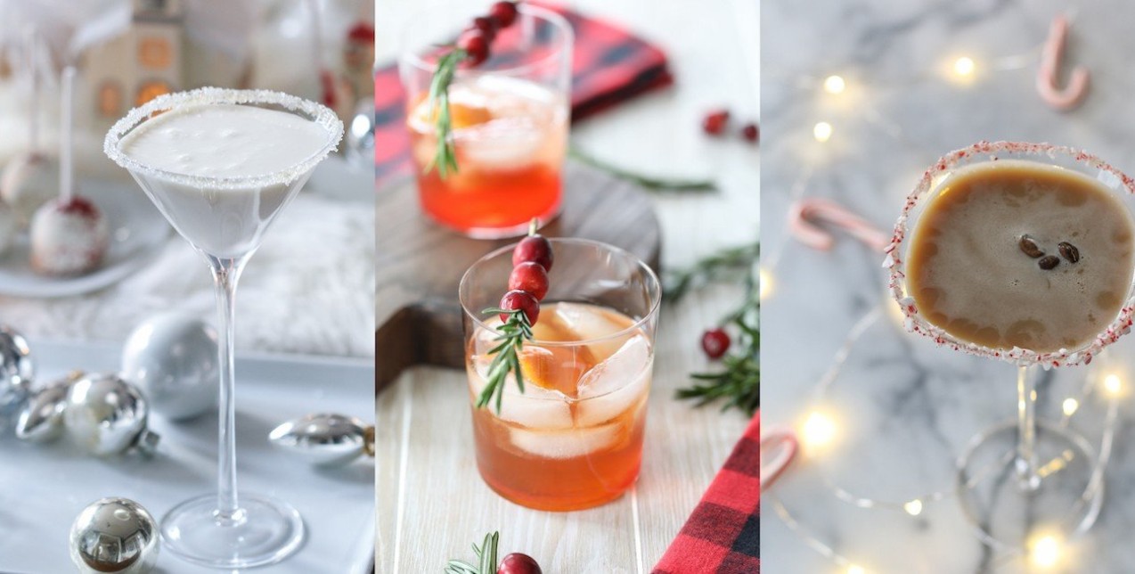 4 χριστουγεννιάτικα cocktails που οφείλετε να δοκιμάσετε στο σπίτι